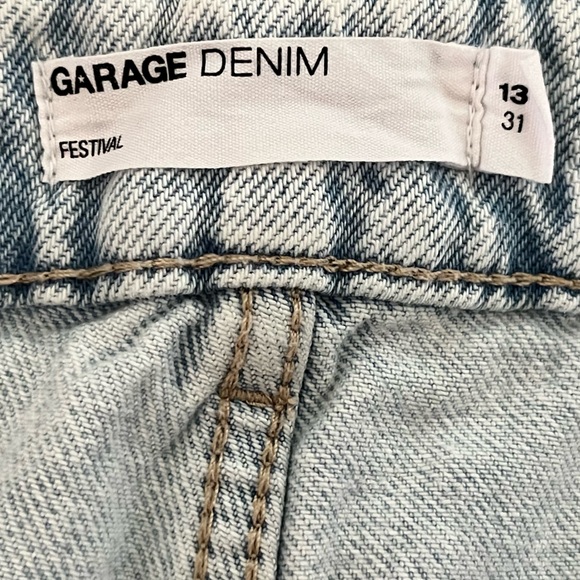 Garage Denim Festival Short - River Blue - Picture 7 of 7